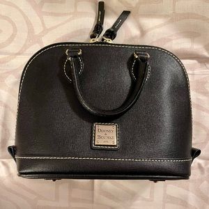 Dooney & Bourke Mini Domed Saffiano Zip Zip Satchel
